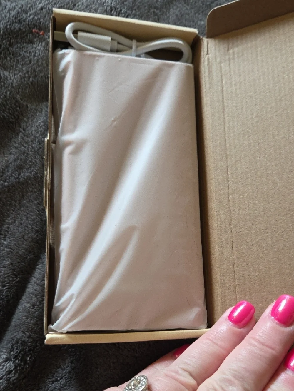 Rose Gold Portable Power Bank - Slim External Charger